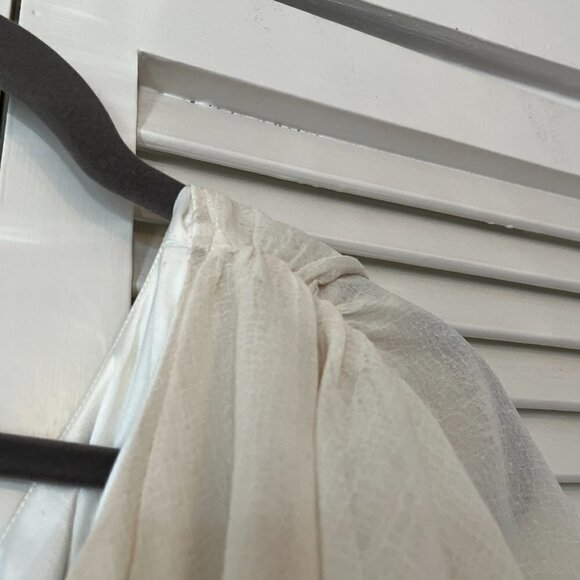 Miss Me MM Couture one shoulder mini dress ivory small ruffle - Picture 5 of 9